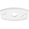 Ekena Millwork Kailey Architectural Grde PVC Ceiling Medallion, 16"W x 10 5/8"H x 3"ID x 8 1/2"C x 1"P, One-Piece CMP16X10KY-03000 - alternate 4